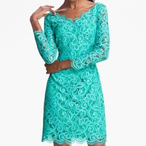 Lilly Pulitzer Turquoise Lace Dress